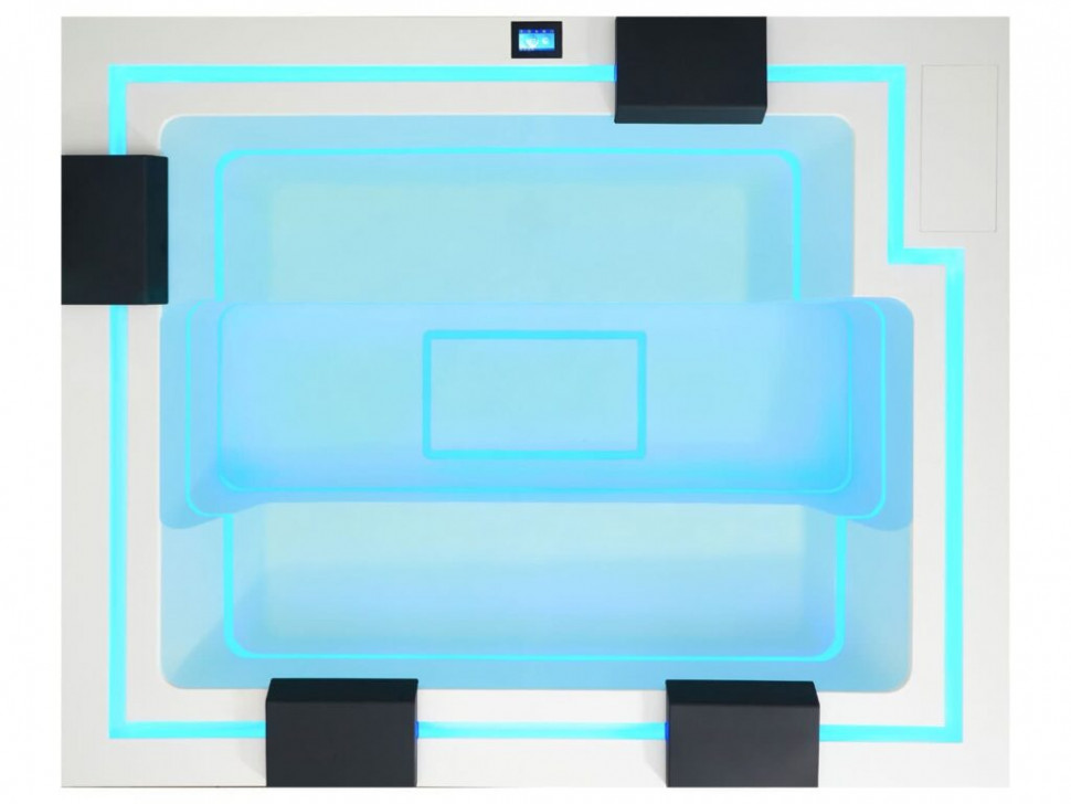 Гидромассажный СПА бассейн Spa Natural Paolo Ferralli Maximus (290х235 см)