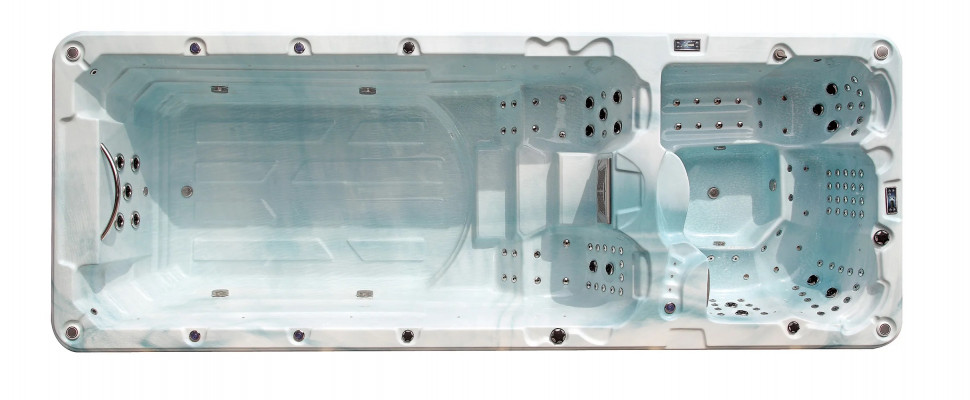 Плавательный СПА бассейн с противотоком Bigeer Окта (рис.2)